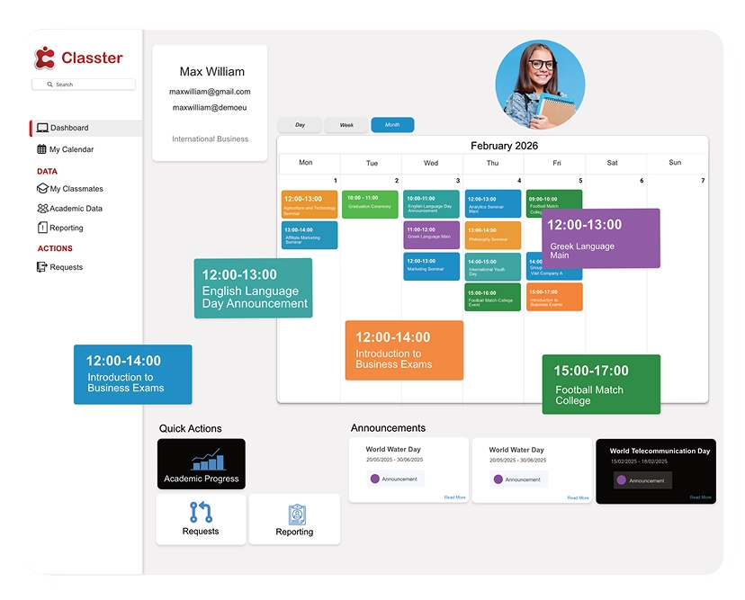 Alumni Portal Mockup